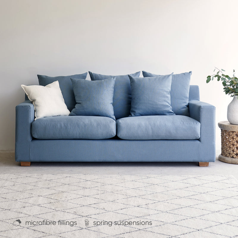 Beccy Sofa | 3 Seater - Bespoke Fabric (216cm)