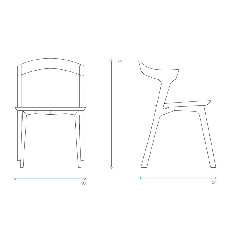 Bok Dining Chair | Natural Oak