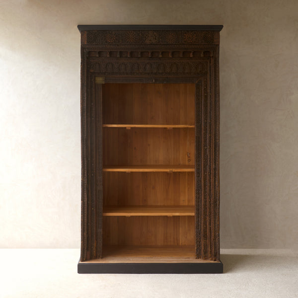 Vintage Tall Bookshelf | Dark Stained - Originals Furniture