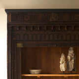 Vintage Tall Bookshelf | Dark Stained - Originals Furniture