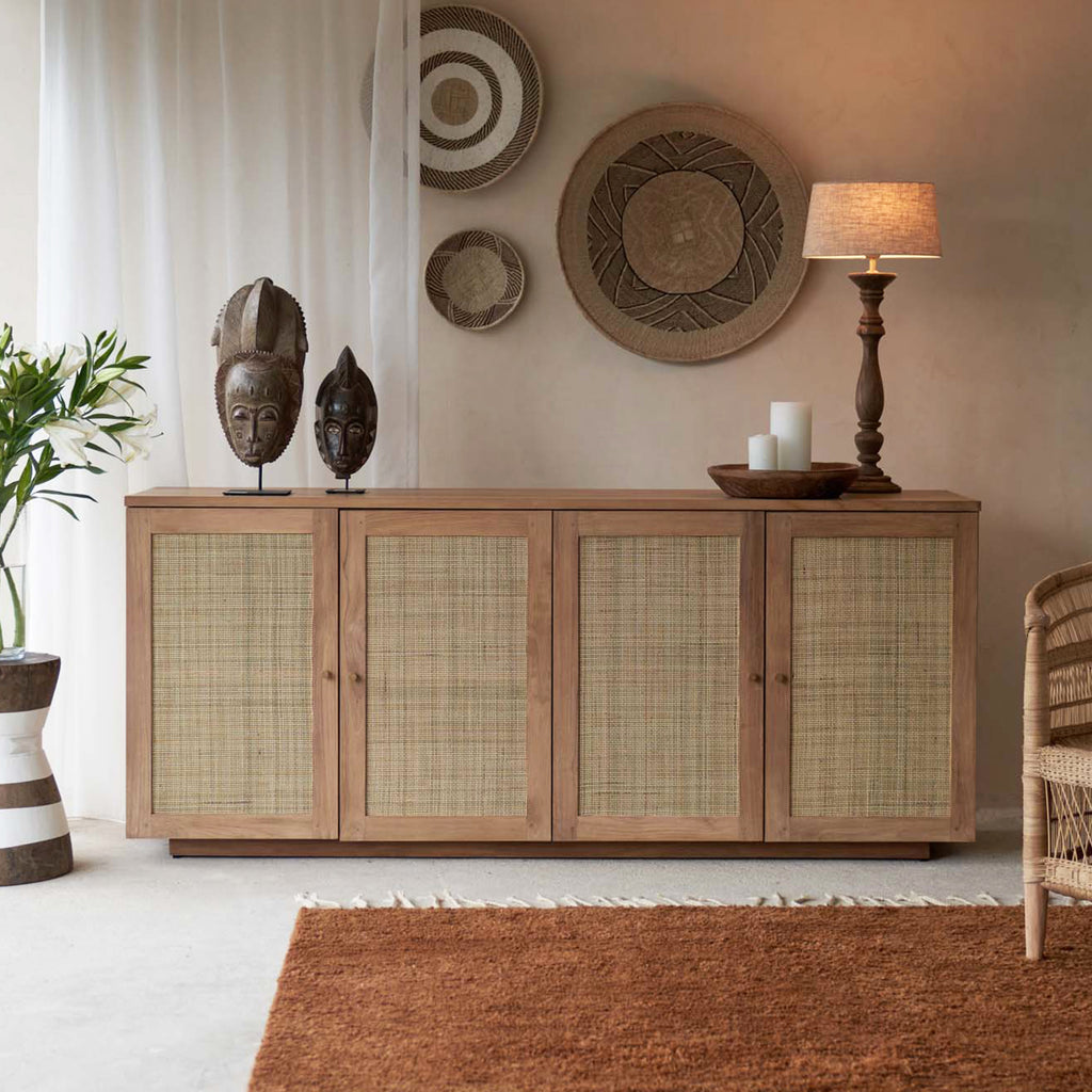 Cane webbing sideboard discount