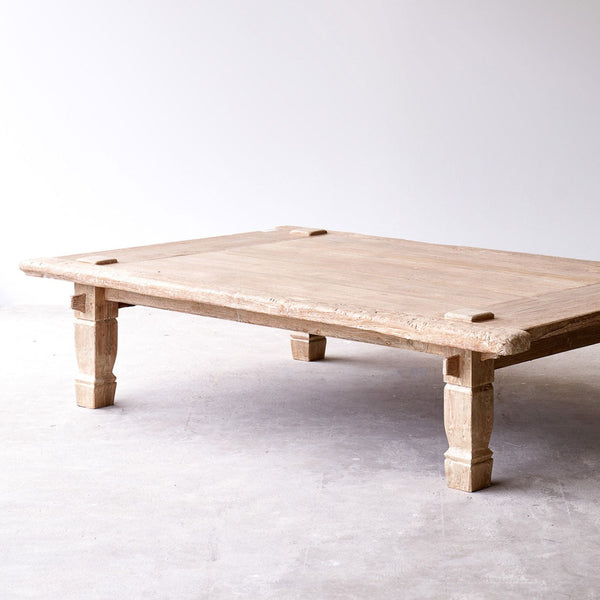 Weaving Coffee Table | Original - Whitewash (Approx. 186cm)