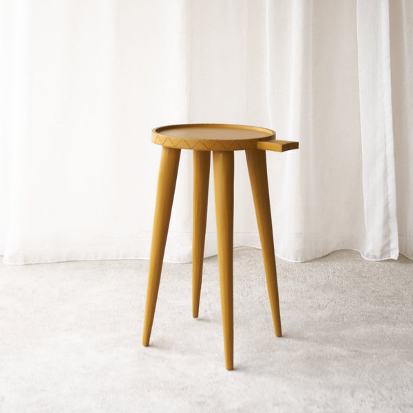 Side Table | Tray - Yellow