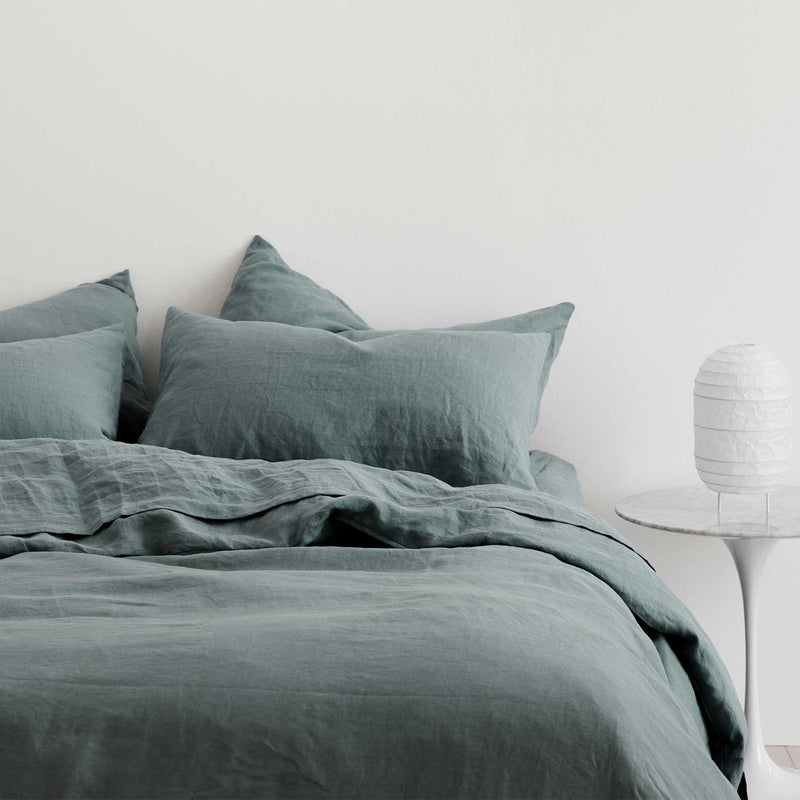 Linen Duvet Cover | Bluestone