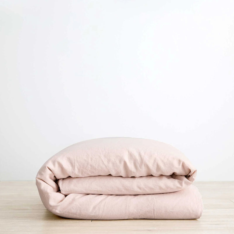 Linen Duvet Cover | Blush