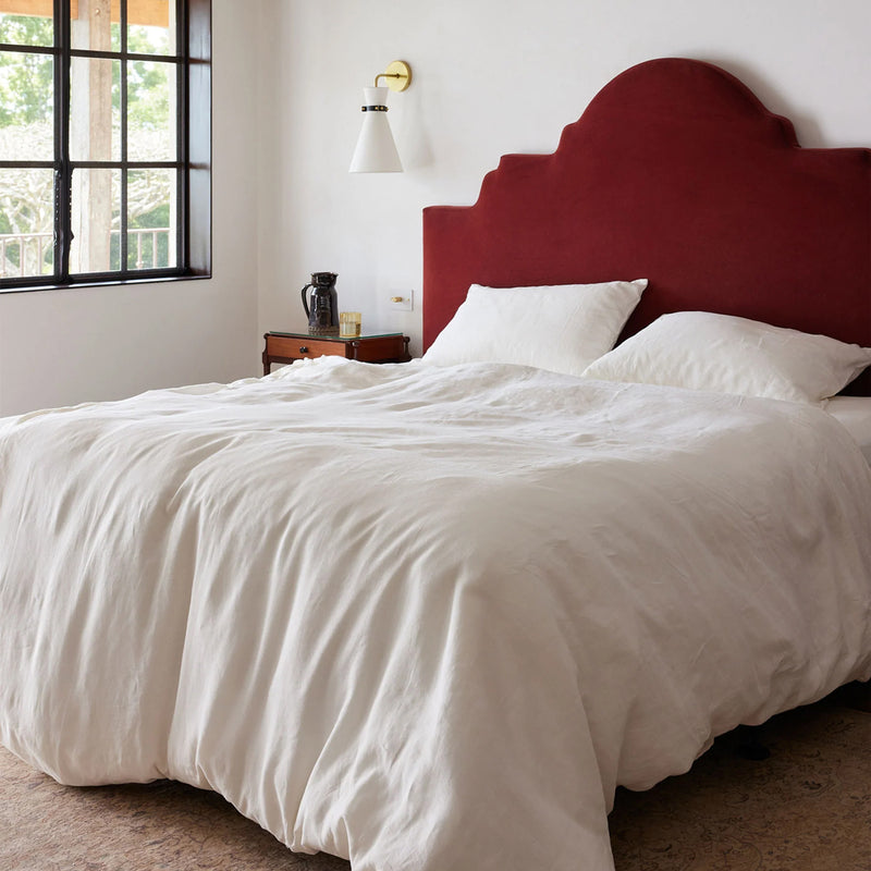 Linen Duvet Set | Ivory
