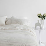 Linen Duvet Cover | Pencil Stripe