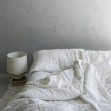 Linen Duvet Cover | Pencil Stripe