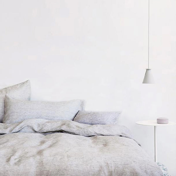 Linen Duvet Cover | Pinstripe
