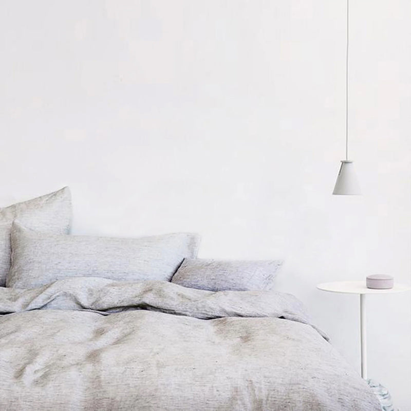 Linen Duvet Cover | Pinstripe