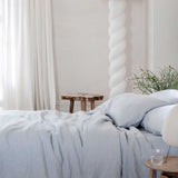 Linen Duvet Set | Sky