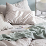 Linen Duvet Cover | Smoke Grey