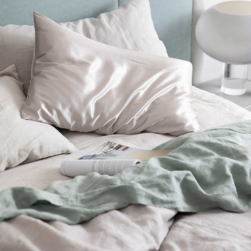 Linen Duvet Cover | Smoke Grey