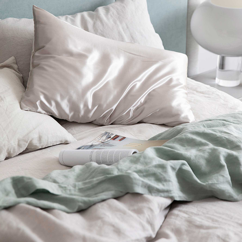 Linen Duvet Set | Smoke Grey - Originals Furniture