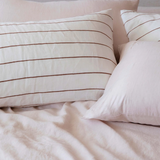 Linen Fitted Sheet Set | Blush