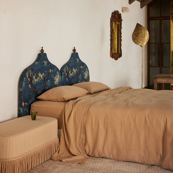 Linen Fitted Sheet Set | Sand