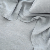 Linen Fitted Sheet Set | Sky