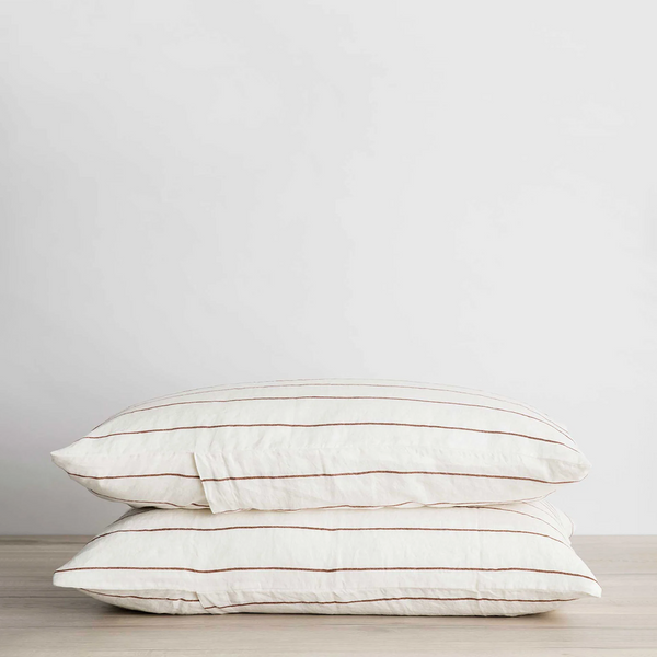 Pillowcase Set of 2 | Cedar Stripe