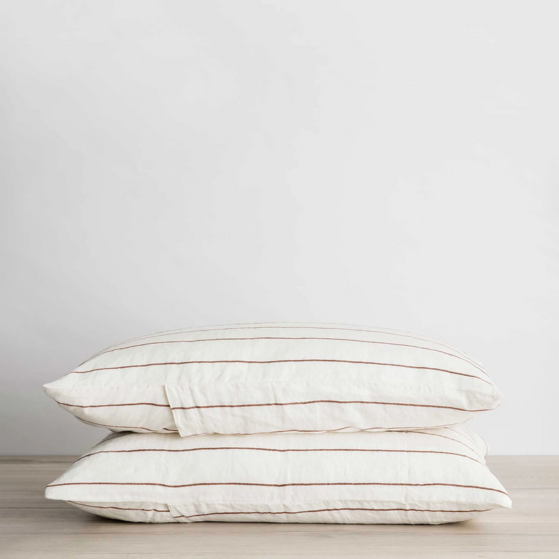 Pillowcase Set of 2 | Cedar Stripe