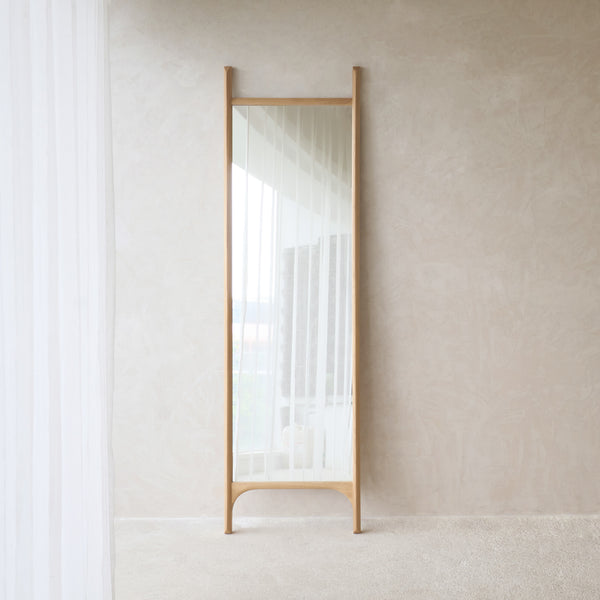PI Floor Mirror | Oak