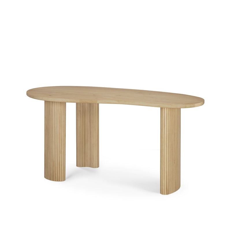 Boomerang Desk | Oak