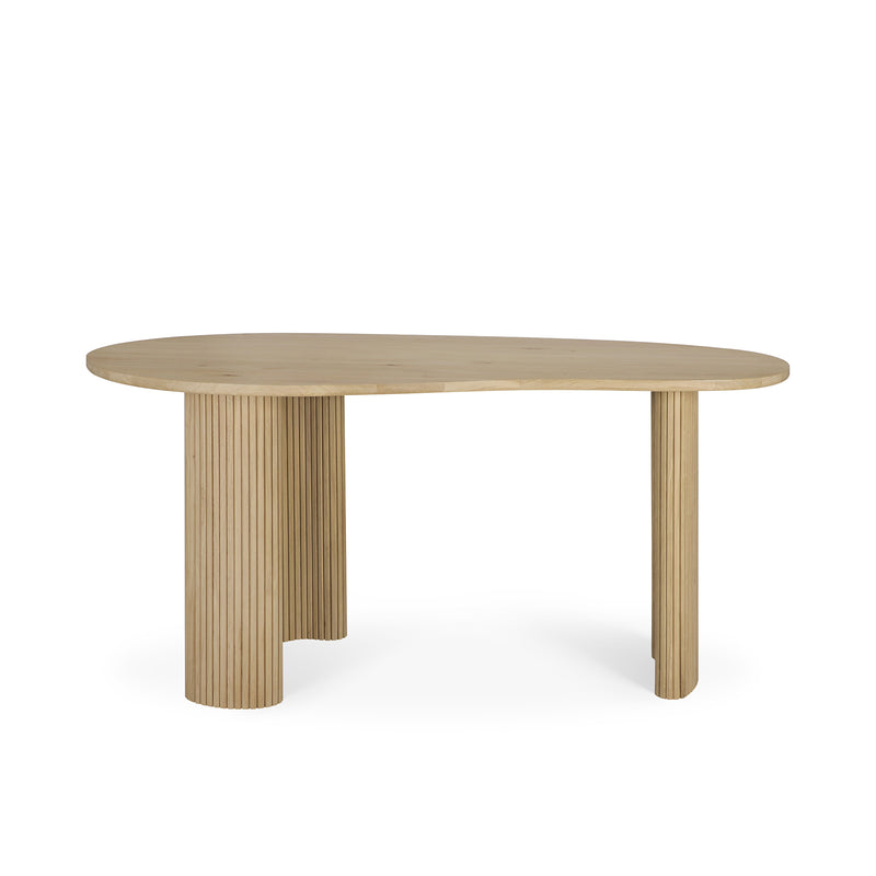 Boomerang Desk | Oak