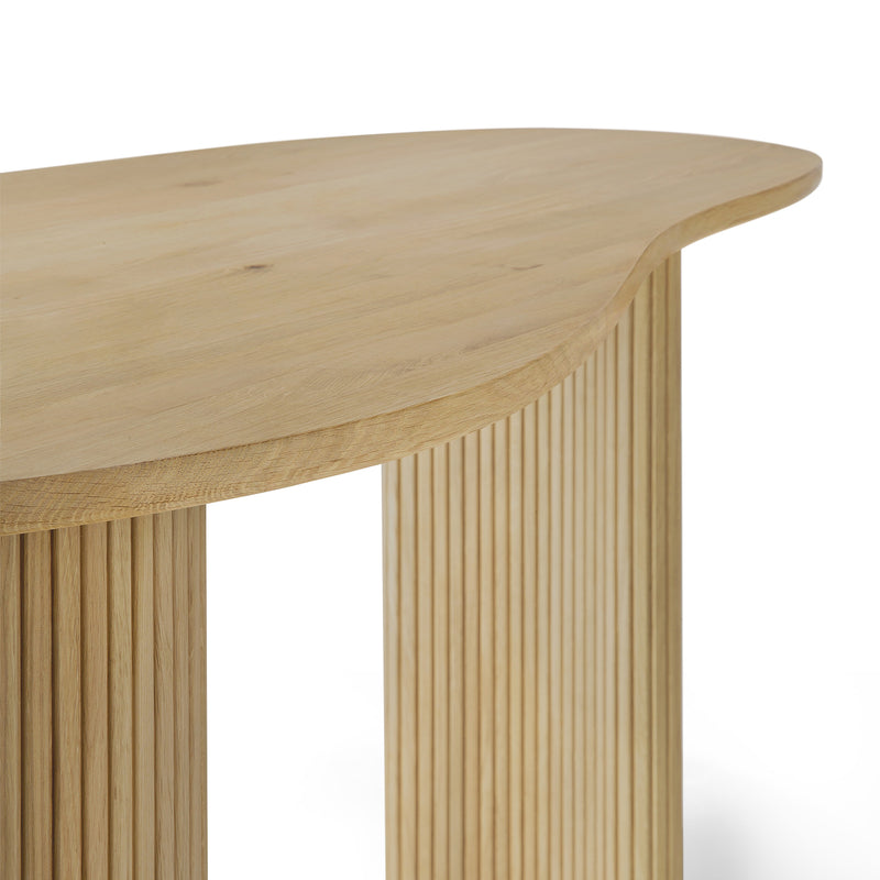 Boomerang Desk | Oak