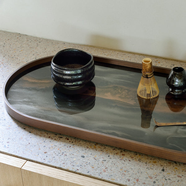 Organic Mirror Tray | Bronze (71cm)