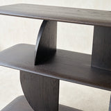 Geometric Console | Teak Dark Stain - Originals Furniture