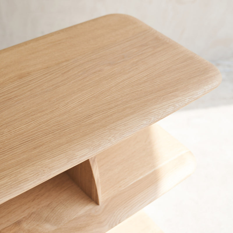Geometric Console | Oak