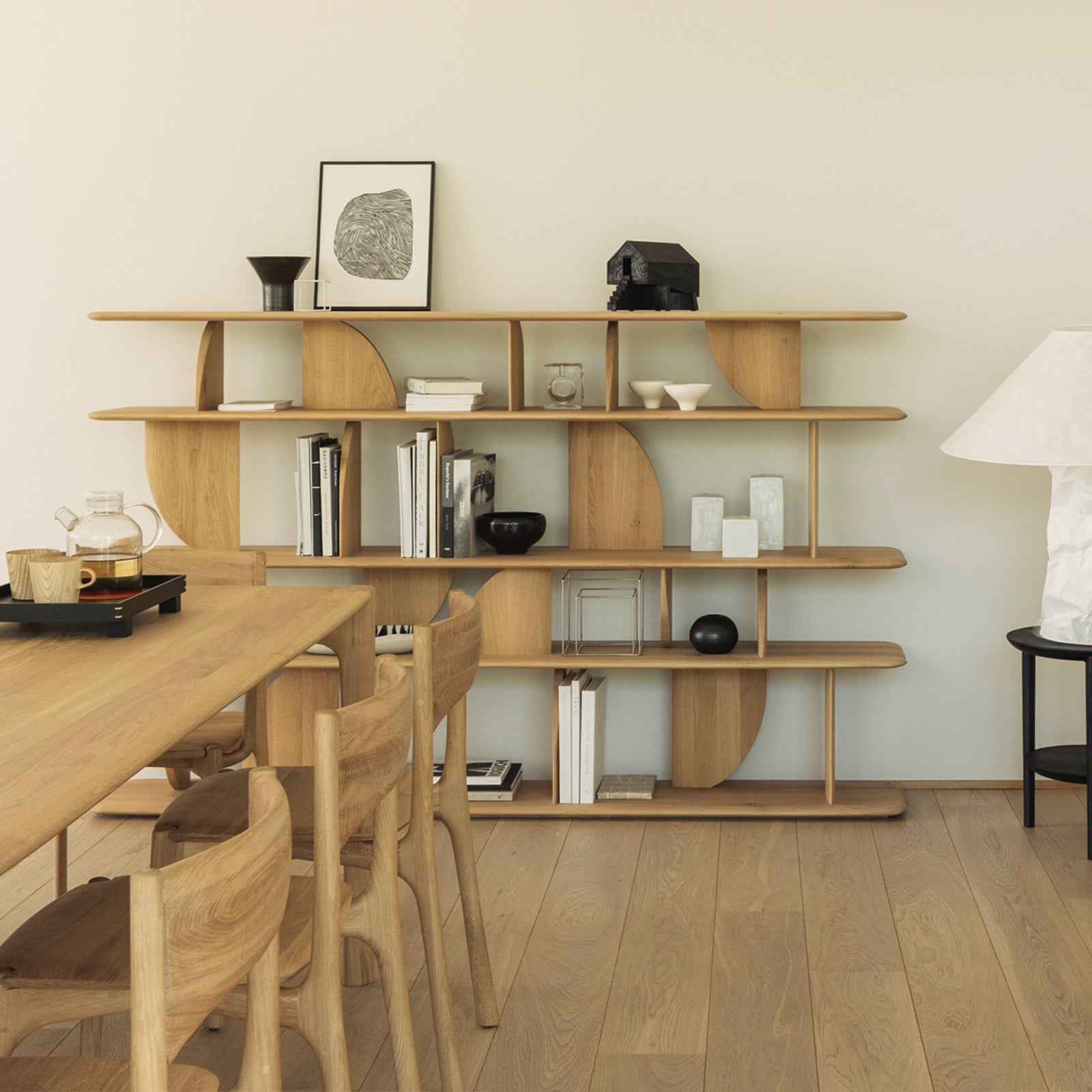 Ethnicraft Geometric Rack | Oak – Originals Furniture