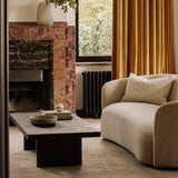 Grooves Coffee Table | Teak (135cm)