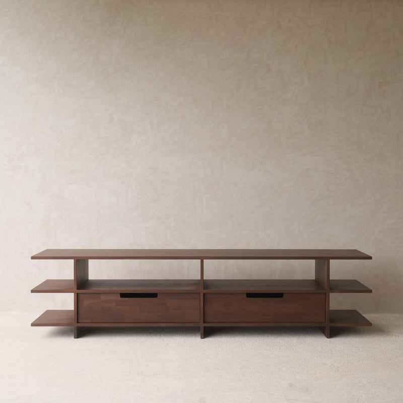 Kabuki TV Console | Teak - Brown (200cm)