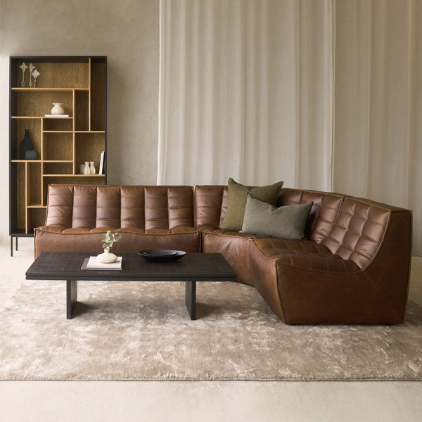 N701 Modular Sofa Set | Chestnut (260cm) - Originals Furniture
