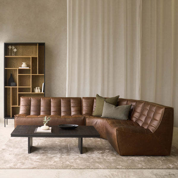 N701 Modular Sofa Set | Chestnut (260cm)