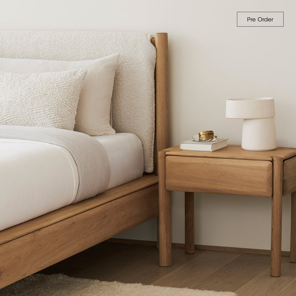 PI Bedside Table | Oak