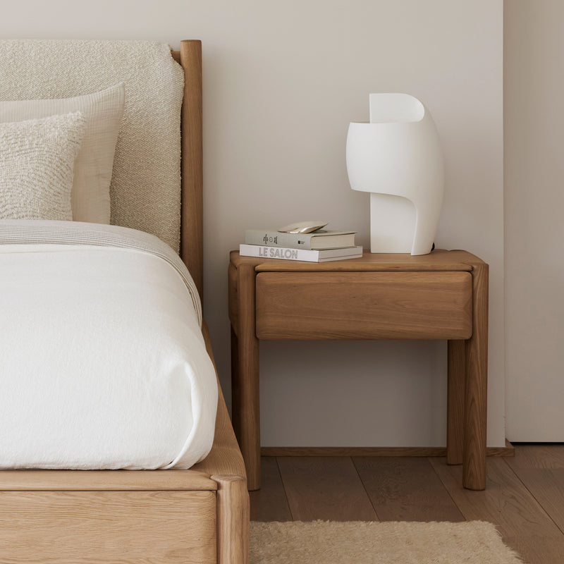 PI Bedside Table | Oak