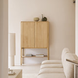 PI Cupboard | Oak (110cm)