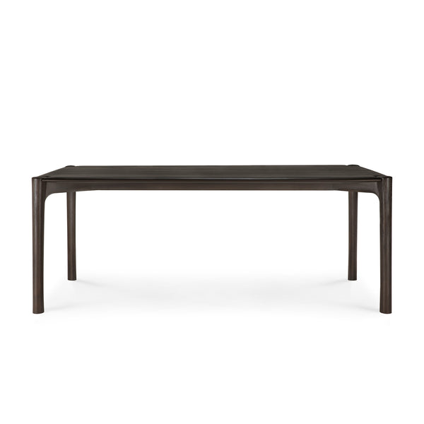 PI Dining Table | Teak Dark Brown