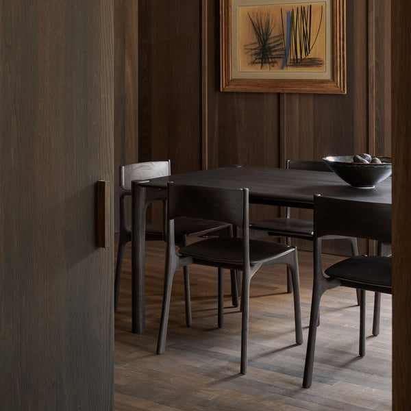 PI Dining Table | Teak Dark Brown