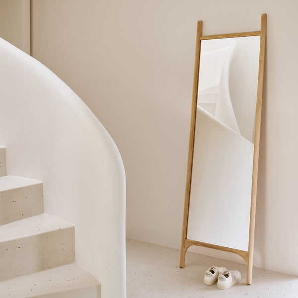 PI Floor Mirror | Oak