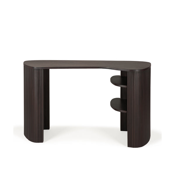 Roller Max Desk | Mahogany - Dark Brown