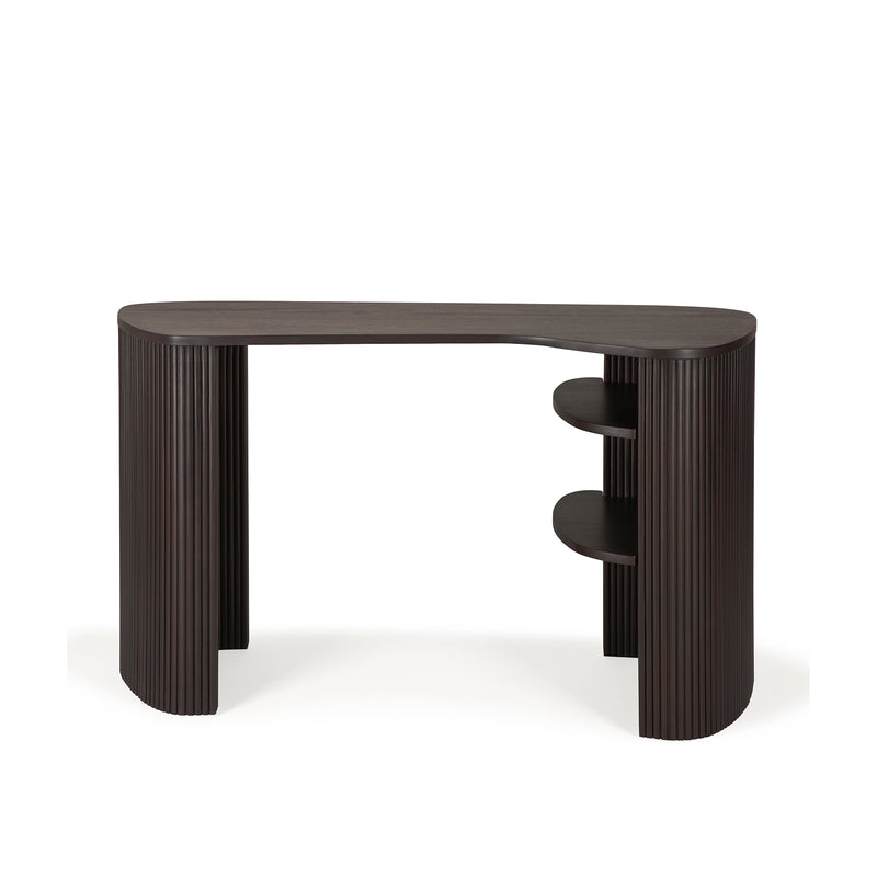 Roller Max Desk | Mahogany - Dark Brown