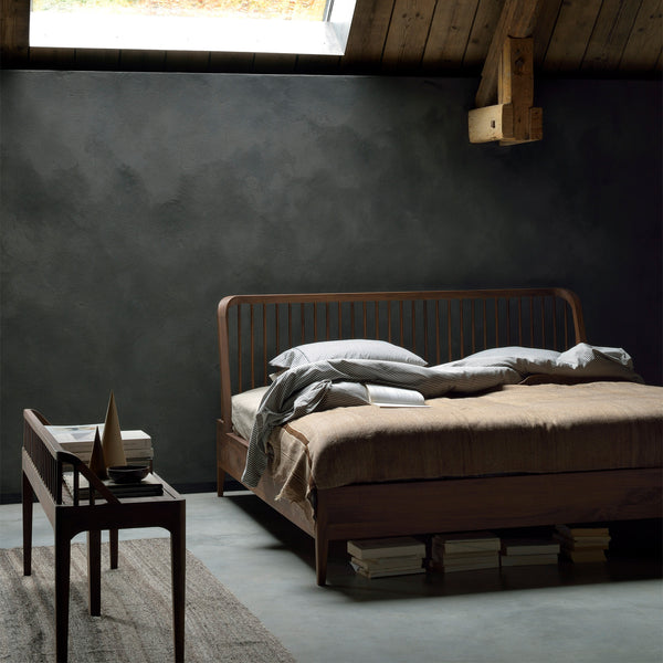 Spindle Bed Frame | Walnut - Originals Furniture