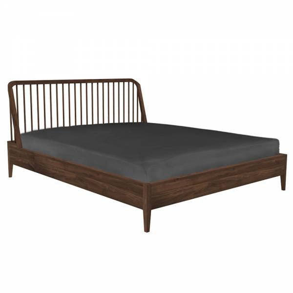 Spindle Bed Frame | Walnut - Originals Furniture
