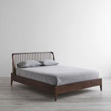 Spindle Bed Frame | Walnut - Originals Furniture