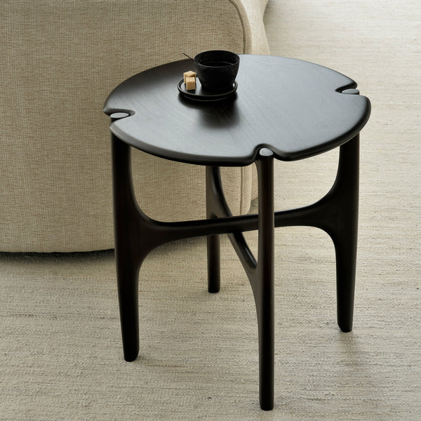 PI Side Table | Mahogany - Dark Brown