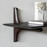 PI Wall Shelves | Mahogany - Dark Brown