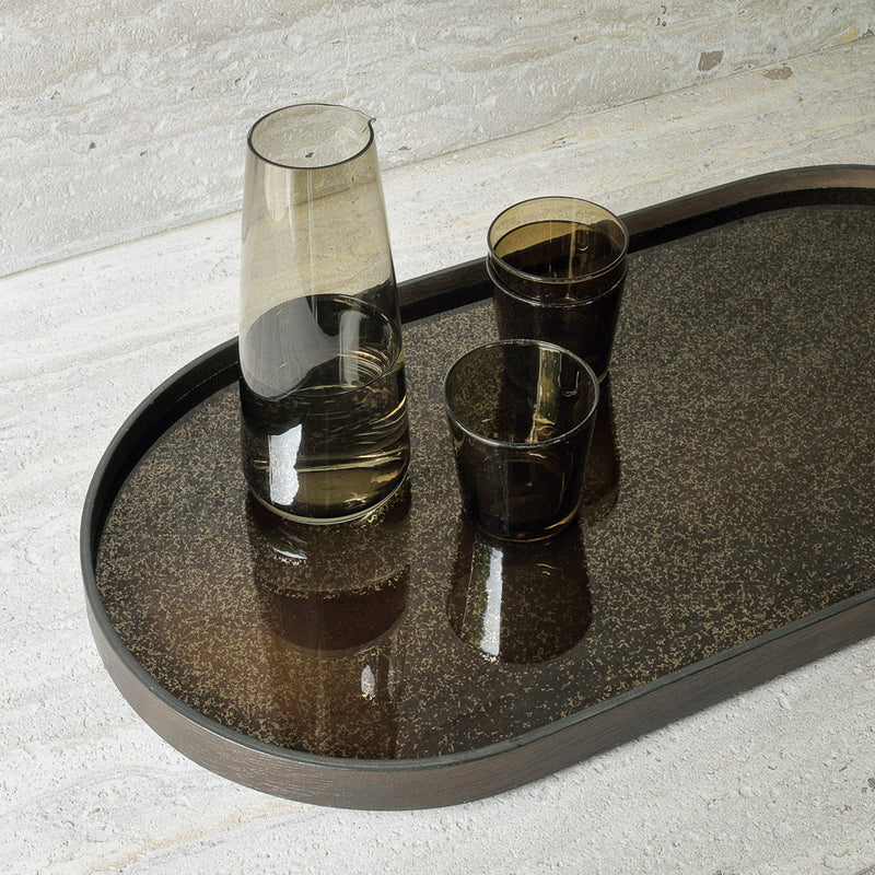 Aged Mirror Tray | Bronze (71cm)