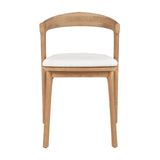 Ethnicraft Bok Outdoor Dining Chair in Teak with cushion from Originals Furniture Singapore